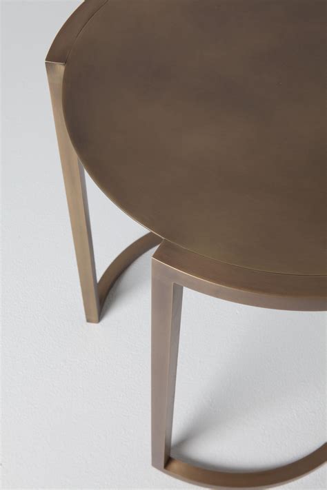 Covet Brass Side Table By Soraya Osorio For Sale At 1stdibs