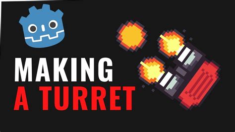 Make A 2d Turret In Godot In Under 5 Minutes Youtube