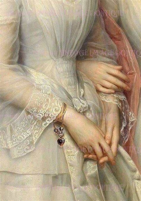 Lovely Romantic Victorian Painting Detail Of An Affectionate Etsy Uk