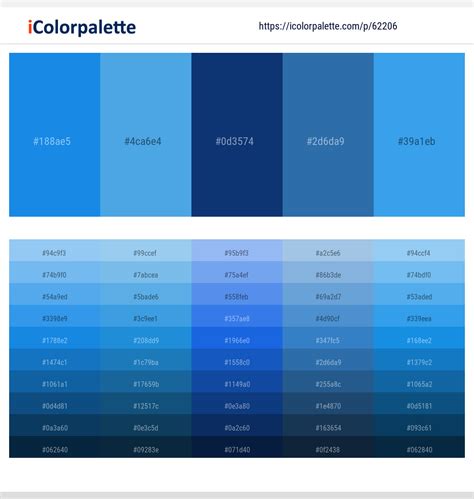 1 Latest Color Schemes With Deep Sapphire And Azure Color Tone Combinations 2024 Icolorpalette