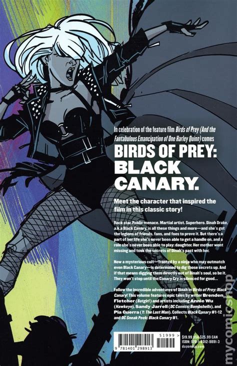 Birds Of Prey Black Canary Tpb Dc Comic Books