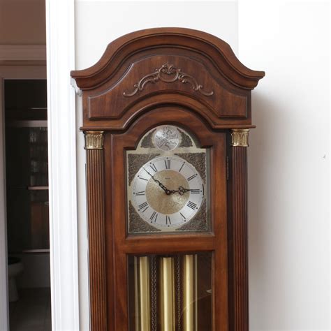 Ridgeway Grandfather Clock Late 20th Century Ebth