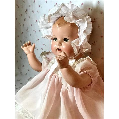 Rare Rare Blond Ideal Baby Beautiful Shirley Temple Lal Dollyology Vintage Dolls Antiques