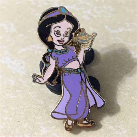 Jasmine From Aladdin Toddler Princess Collection Disney Trading Pin