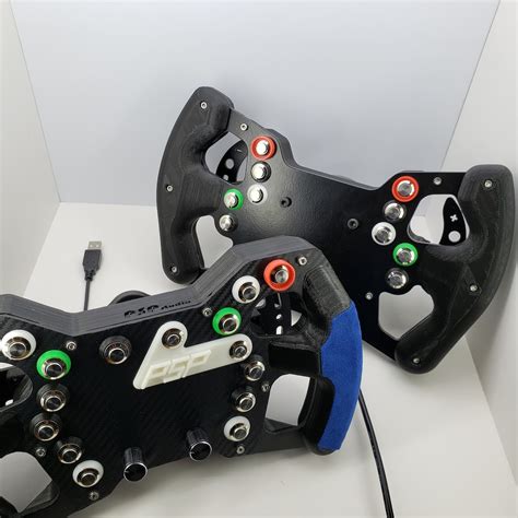 Sim Steering Wheel Custom Made For Sim Racing For Pc Race Ready Plug
