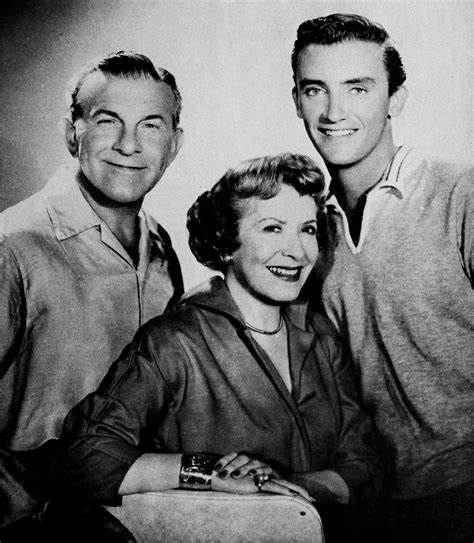 it s george and gracie with their wonderful and talented son ronnie george burns american