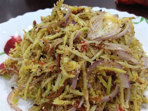 Green mango sambal25(p32) from central java. Cik Wan Kitchen: Kerabu Mangga Ikan Bilis