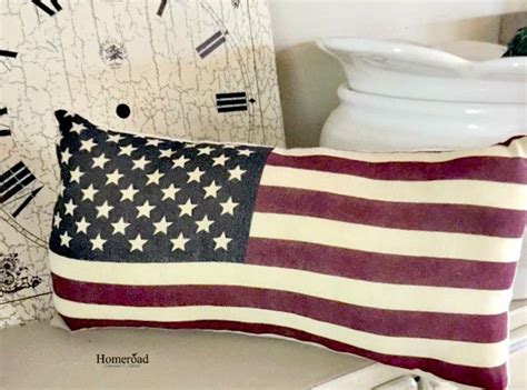 Memorial Day Flag Pillows