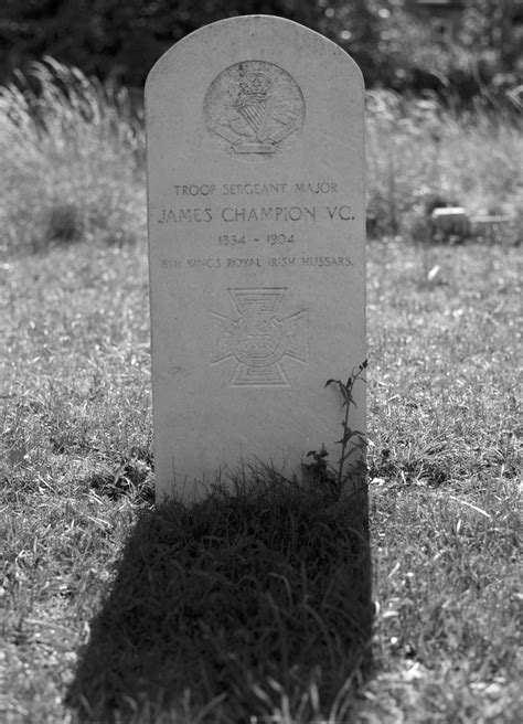 Replacement Headstone For Troop Sergeant Major James Champ Flickr