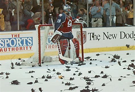 Panthers fans secured year of the rat tags onto plastic rats during the 1996 stanley cup run to celebrate the season's theme. The rats are officially back for the Florida Panthers ...