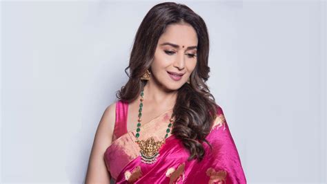 4 Saris From Madhuri Dixits Wardrobe That Are The Perfect Wedding
