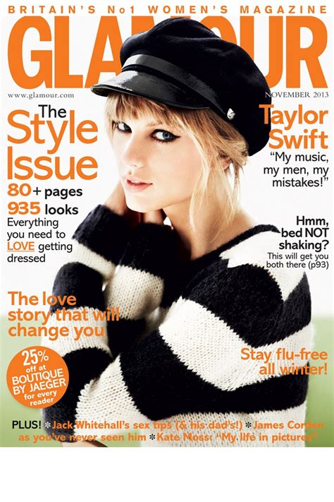 Taylor Swift Covers Glamour Uk November 2013 Issue