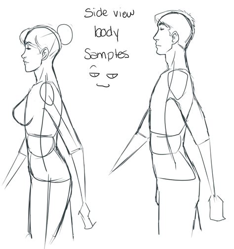 Tutorial Side View Body By Val4s On Deviantart