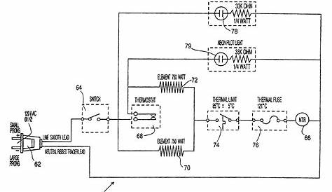 circuit diagram of electric heater