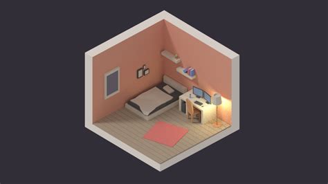 Create Isometric Rooms And Furniture In Blender Part 13 Isometric
