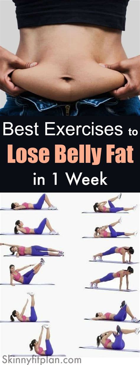 Best Exercises To Lose Belly Fat In Week Ab Workouts That Work Skinnyfitplan