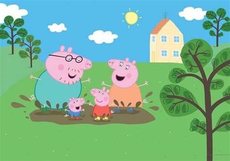 Please disable adblock to continue using the best wallpapers. Peppa Pig House Fond D'écran - EnJpg
