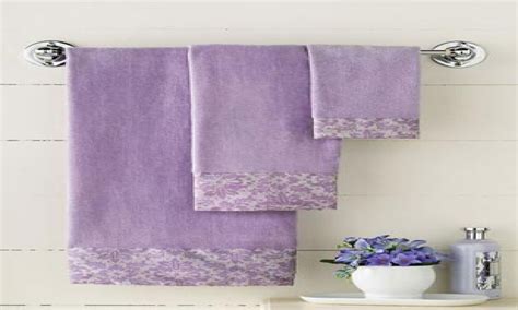 Lavender Bathroom Ideas Lavender Bath Towel Sets Purple Towel Set