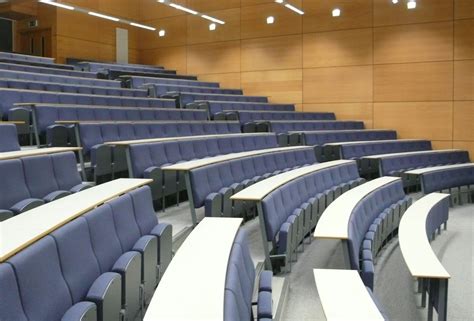 Auditorium Lecture Hall Lecture Theater With Tables Design