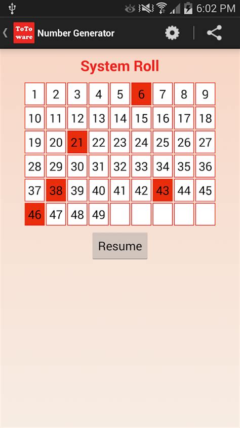 In the singapore game of toto, 6 numbers plus one additional number are drawn at random from the numbers 1 to 49. ToTo prediction (ToToware) - Android Apps on Google Play