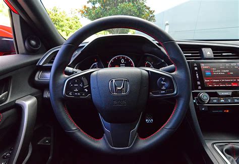 2017 Honda Civic Si Steering Wheel Automotive Addicts
