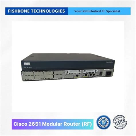 Refurbished Cisco 2651 Modular Router Lazada