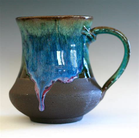 Large Coffee Mug 16 Oz Handmade Ceramic Cup Tea Cup Coffee