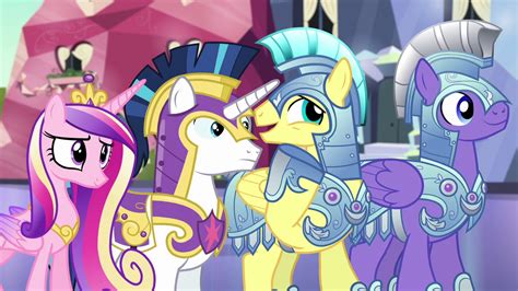 Image Royal Guard Whispering To Shining Armor S6e16png My Little