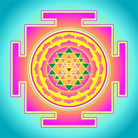 Sri Yantra Sacred Geometry