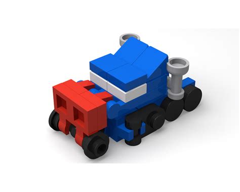 Lego Moc Transformer G1 Mini Optimus Prime By Freshbricks Rebrickable
