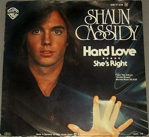 Shaun Cassidy Hard Love 1978 Vinyl Discogs