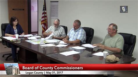 Logan County Board Of Commissioners Meeting Youtube