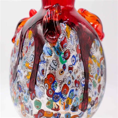 Red Murano Glass Vase Buy Online Official Murano Store