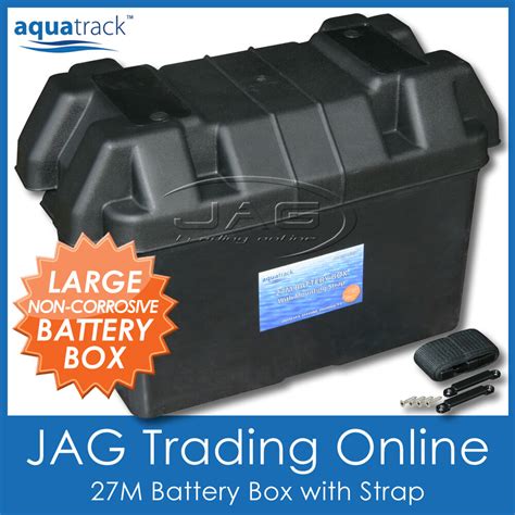 I'm in the process of swapping out my car battery, but the only problem is that the handle on the new everstart battery is getting in the way of the clamps to hold the battery down in my engine bay. AQUATRACK 27M LARGE BATTERY BOX HOLDER - Boat/Marine ...
