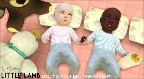 Little Lamb Skin Diy Baby At Martines Simblr Sims 4