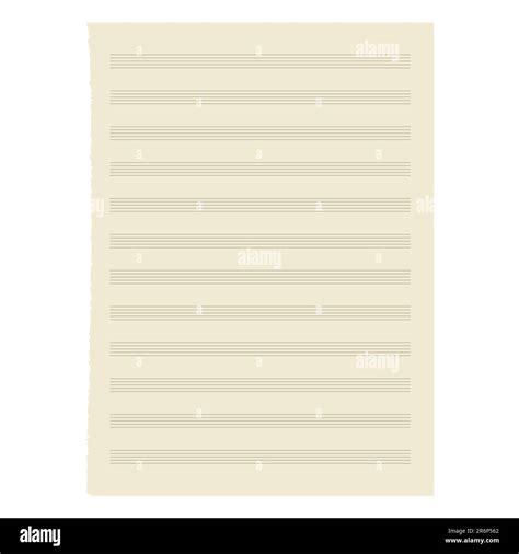 Vector Sheet Music Illustration For Your Design Stock Vector Image