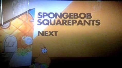 Nickelodeon Coming Up Next Bumper Spongebob YouTube