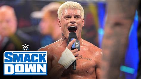 Cody Rhodes Repeats That Solo Sikoa Is Not Ready Smackdown Mar