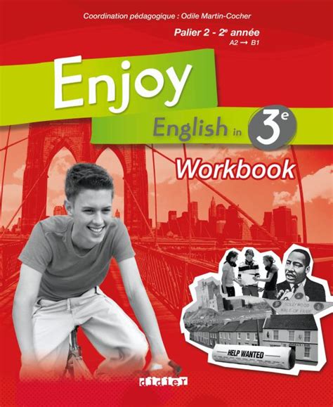 Enjoy English 3e Workbook Version Papier Editions Hatier