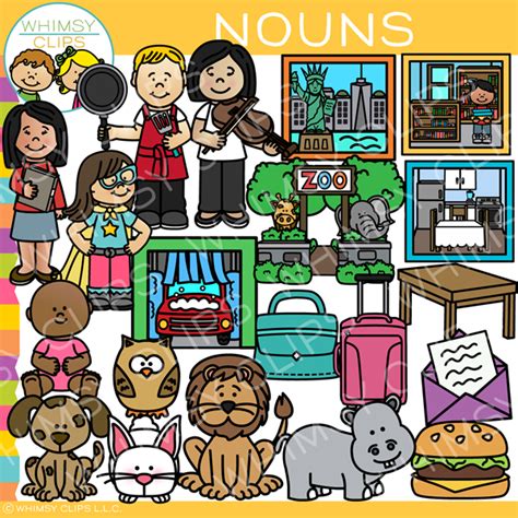 Ela Nouns Clip Art Images And Illustrations Whimsy Clips
