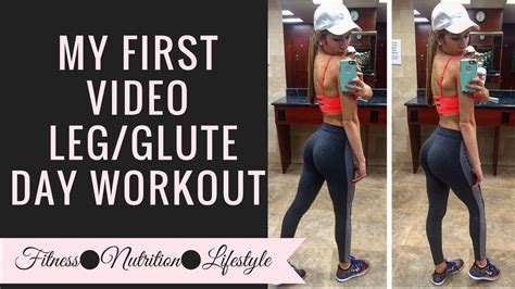 My First Video│full Legglute Workout Youtube