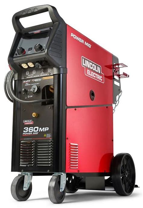 Multiprocess Power Mig 360mp From Lincoln Offers Pulse Welding