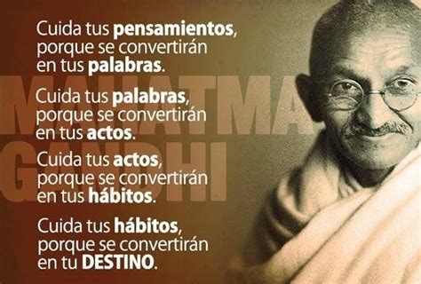 Frases De Mahatma Gandhi Con Mensajes De Paz Tarjetas Para Imprimir