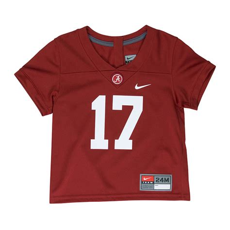 Infant Toddler Kids Youth Football Jersey 17 University Of