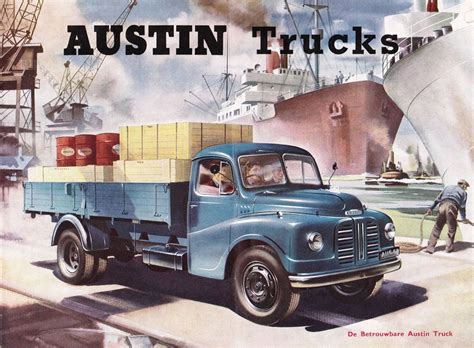 Austin K9 Loadstar 1950 Brochure Old Lorries Trucks Old Trucks