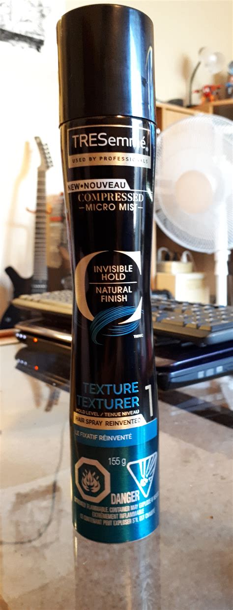 Maybe it's just me,but it took too much spraying in one spot just to cover a few strands of grey. TRESemmé Texture Compressed Micro Mist Hair Spray Hold ...