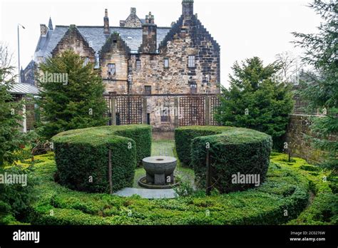 Saint Nicholas Garden Behind Provands Lordship Glasgows Oldest House