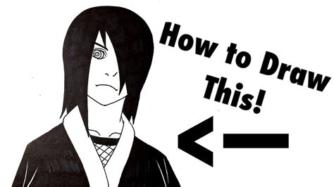 How To Draw Nagato From Naruto Youtube