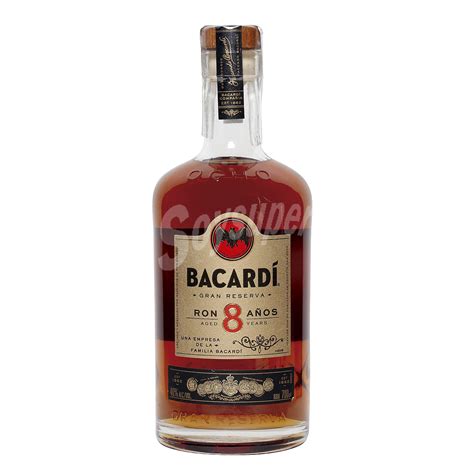 Bacardi Ron Dorado 8 Años Gran Reserva Botella De 70 Cl