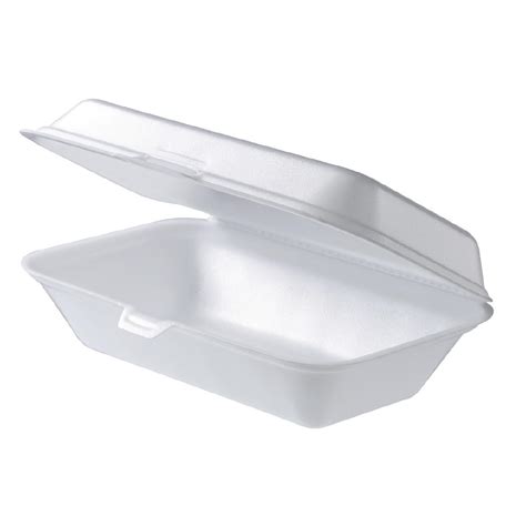 A polystyrene container or cup easily. Pack of 100 Foam Fast Food Containers |Takeaway Container Catering 9313556022770 | eBay